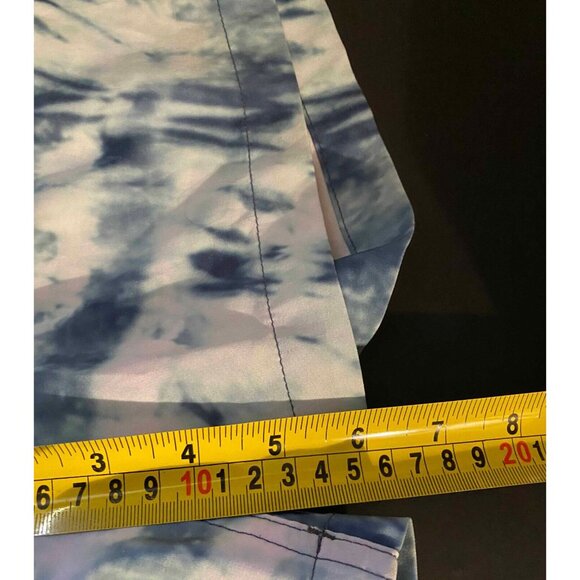 Quiksilver Mens M Blue Mystic Striped Volley Swim Trunks Board Shorts - Picture 8 of 8